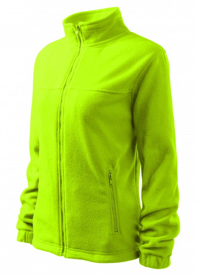 Mikina fleece dámská limetka 504